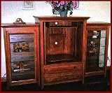3-Piece Entertainment Center-Maple (Natural Finish)