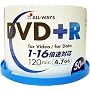 ALL-WAYS DVD+R 16�{�� 50�� ���C�h�v�����^�u�� DR47+A16X50PW