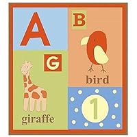 Alphabet Soup - Soft and Cozy Blanket (36x40)