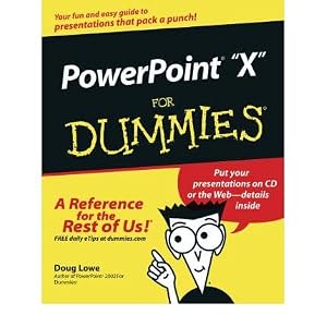 Powerpoint Dummies on Amazon Com Powerpoint 2003 For Dummies 03 By Lowe Doug Paperback