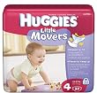 Huggies Supreme Little Movers Diapers, Jumbo Pack, Size 4, 22-37 lbs 27 ea
