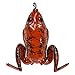 LUNKERHUNT Frog Fishing Lure for Bass Fishing | Pocket Frog Lure 1.75 Inch | Topwater Fishing Lures with Weedless Hooks for Trout, Pike in Saltwater and Fresh Water