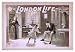 Historic Theater Poster (L), London life a new/original melo-drama in five acts, by M...