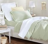 Queen Duvet Cover, Light Green