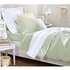 Pinzon Kids Gingham Full/Queen Duvet Cover, Light Green