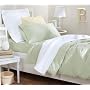 Pinzon Kids Gingham Full/Queen Duvet Cover, Light Green