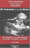 De Nuremberg � la loi Hurriet