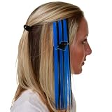 NFL Carolina Panthers Ladies Black-Panther Blue Sports Extension Hair Clips