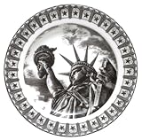 PTS America 222 Fifth Slice of Life Miss Liberty 7-3 4-inch Salad Plate by PTS America