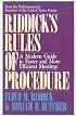 Riddick's Rules