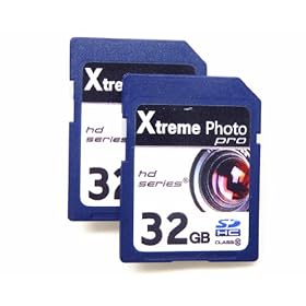 New Trade Twin Pack 2 x 32GB SD SDHC High Speed Zectron Digital 64GB in Total Camera Memory Card FOR Sony Cyber-shot DSC-HX200V digital Camera Camcorder Video SD Secure Digital Card