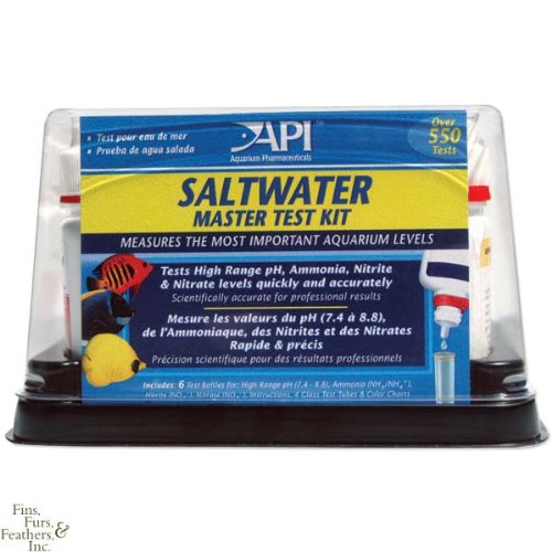 Aquarium Pharmaceuticals Saltwater Liquid Master Test Kit