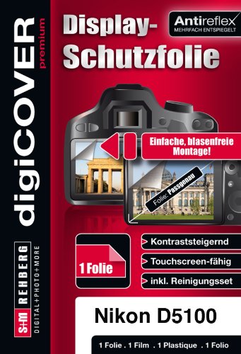 digiCOVER Premium Nikon D5100 2x passgenaue Schutzfolie Preisvergleich