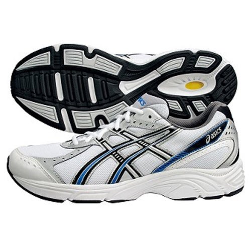 asics アシックス ロードジョグ 4 TJG124-0190 メンズ ホワイト×ブラック