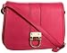 Melie Bianco Jane Cross-Body Saddle Bag,Fuchsia,one size