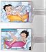 Search : Set of 2 Luggage Tags Made with Betty Boop Bubble Bath Fabric