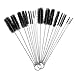 Dxg 8.2 Inch Nylon Tube Brush Set Cleaning Brush Set for Drinking Straws, Glasses, Keyboards, Jewelry Cleaning, Set of 20
