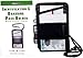 Leather boarding pass holder travel id passport ticket