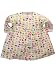 Snails Long Sleeve Dress by Zutano - Multi-colored - 0-6 Mths