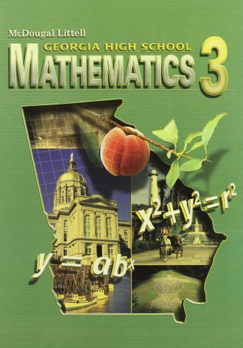 McDougal Littlel Mathematics 3 Georgia: Student Edition Mathematics 3 2008
