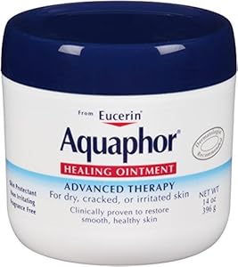 Aquaphor Healing Ointment Dry, Cracked and Irritated Skin Protectant, 14 oz Jar