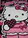 Sanrio Hello Kitty Plush Throw with Heart