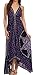 Sakkas Shana Batik Embroidered Handkerchief Hem Adjustable Halter Dress
