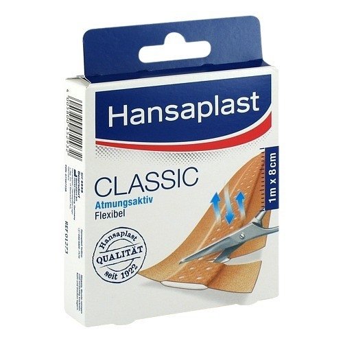 Hansaplast Classic Pflaster 1mx8cm 1 stk