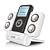 Coby Compact Folding Portable Stereo Speaker System for iPod and MP3 Players (White)