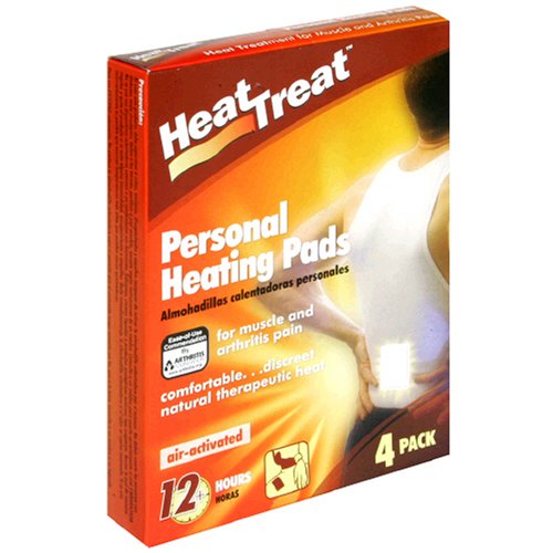 Heat Treat Personal Heating Pads For Muscle And Arthritis Pain 16 Count
