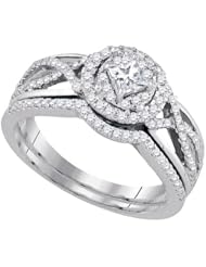 0.78CTW-DIA 0.27CT-CPR BRIDAL SET