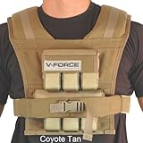 30 lb. V-FORCE (Coyote Tan, 3-1/4" narrow shoulders)