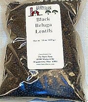 Black Beluga Lentils, 1 lb.