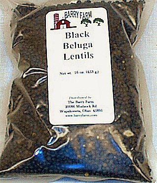 Black Beluga Lentils, 1 lb. by Barry Farm