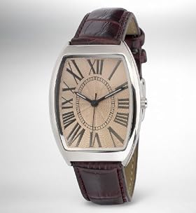 Oval Face Roman Numeral Watch