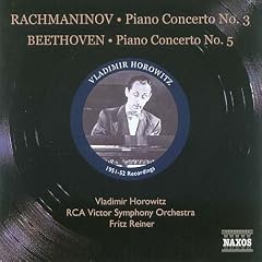 Vladimir Horowitz plays Beethoven - Piano Concerto No 5; Rachmaninov - Piano Concerto No 3