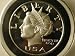 2005 $10 Silver Liberty Proof by NORFED - one half troy ounce