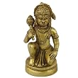 Sitting Statue Lord Hanumaan Brass Figurine