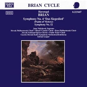 Brian: Symphonies Nos. 12 And 4, 'Psalm Of Victory'
