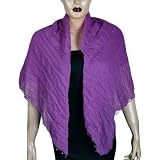 Girls Scarf Purple Women Dress Clothes From India 40 x 40 inches