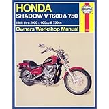 Honda Vt600 and Vt750 Shadow V-Twins Owners Workshop Manual: 1988-2003