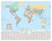 The "Times" World Wall Laminated Map (Wall Map)