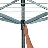 Brabantia Lift-O-Matic Rotary Dryer 50m Metallic Grey