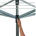 Brabantia Lift-O-Matic Rotary Dryer 50m Metallic Grey