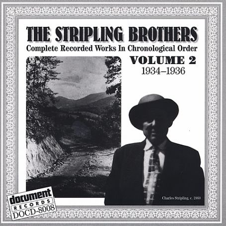 CD-Charts  Music : Stripling Brothers Vol.2 1934-1936