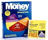 Money 2001 Financial Suite & FREE Tax Saver 2001 Software
