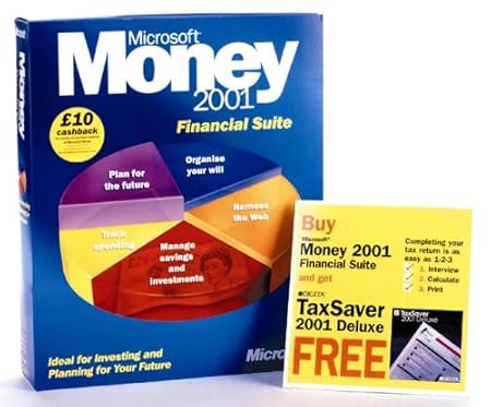 Money 2001 Financial Suite & FREE Tax Saver 2001