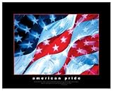 American Pride - Together They Gave, Art Poster by Motivational