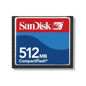 SANDISK 512MB COMPACT FLASH