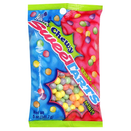 Wonka SweeTarts Mini Chewy, 5-Ounce Bags (Pack of 24) by Wonka